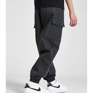 Nike Sportswear‎ Kids Unisex Oversized Black Cargo Pants Size Small FZ5554-010